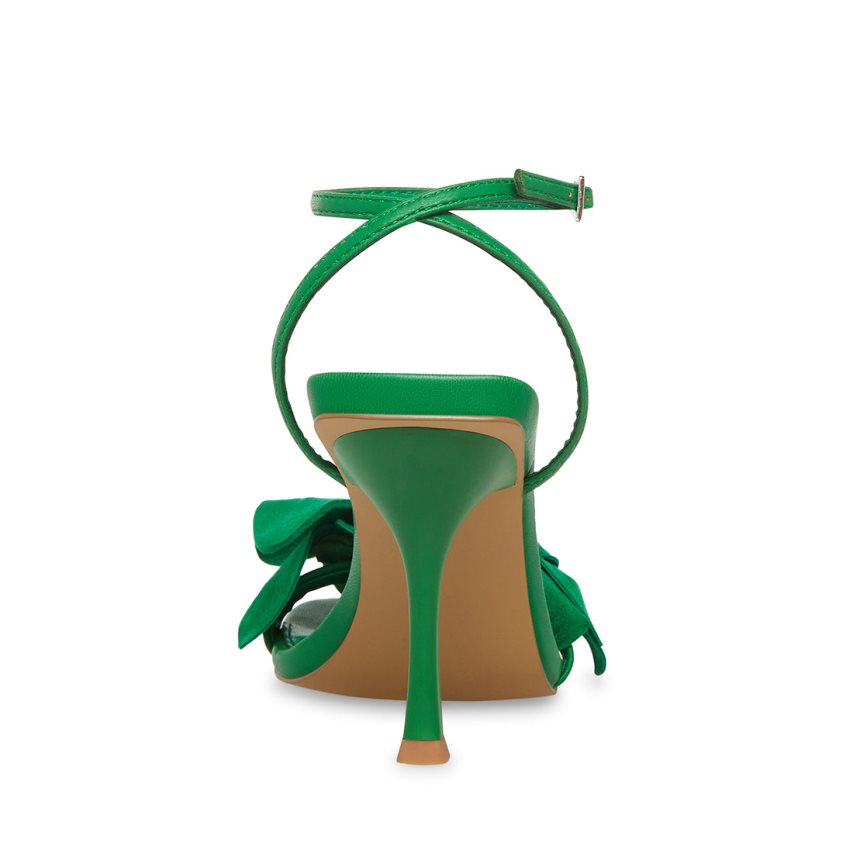 Green Steve Madden Amani Women's Heels Sandals | PH 7193HQP